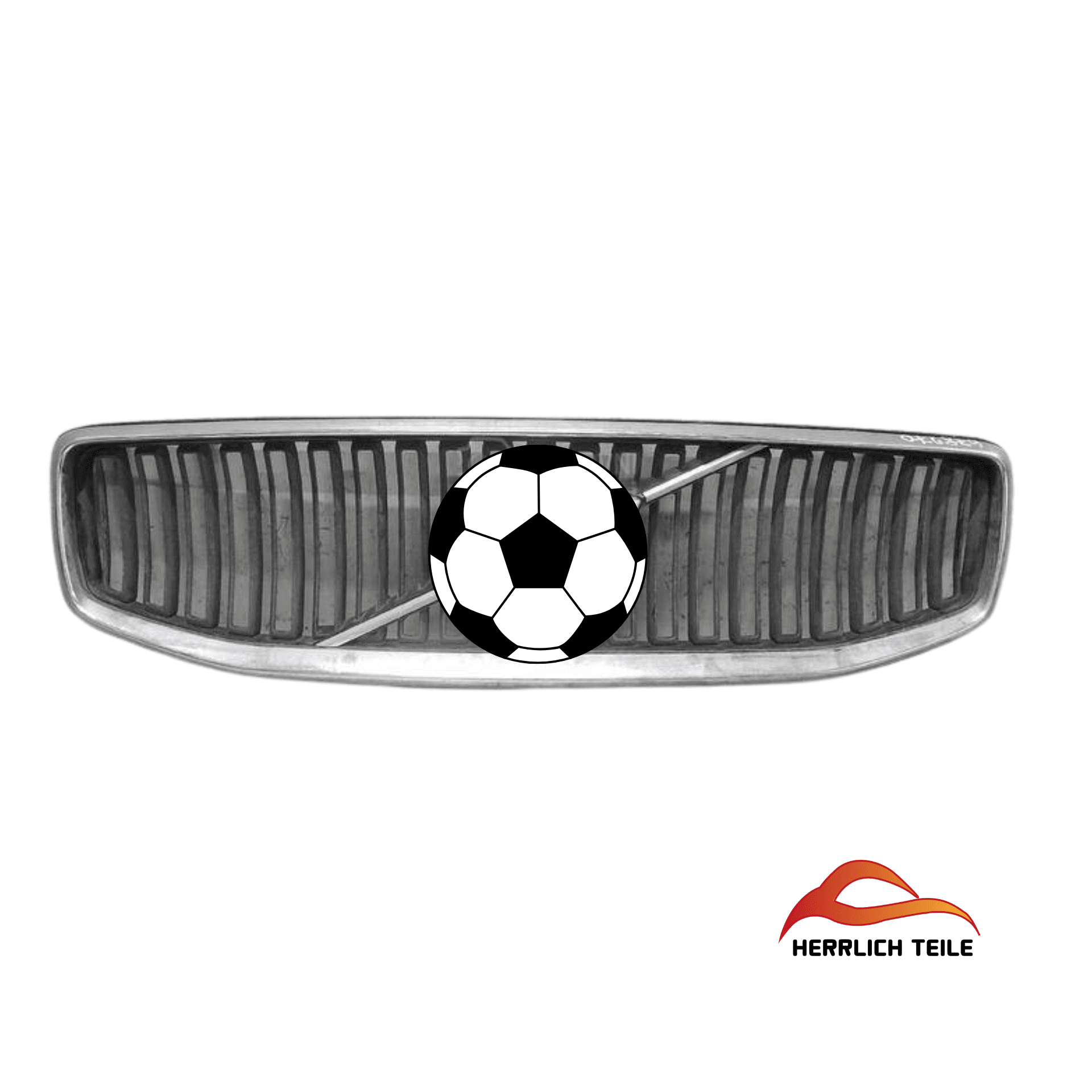 S60 V60 Izgara Ön Panjur 2019- Logosuz R-DESIGN
