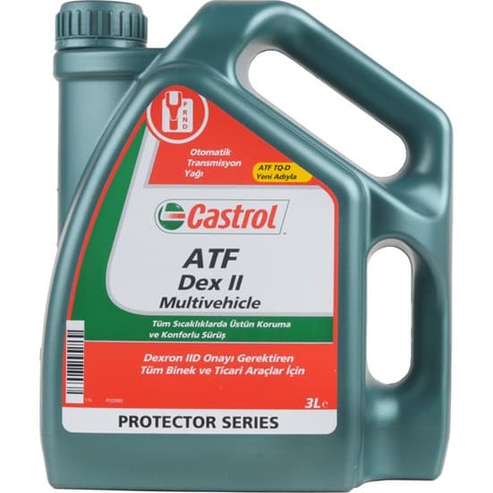 CASTROL ATF DEX II MULTİVEHİCLE - (3 LT) / ŞANZIMAN YAĞI OTOMATİK
