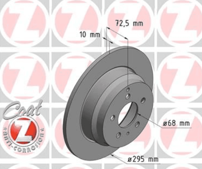 S70 V70 850 Arka Disk Karbonlu Sağ Sol Sport Tip