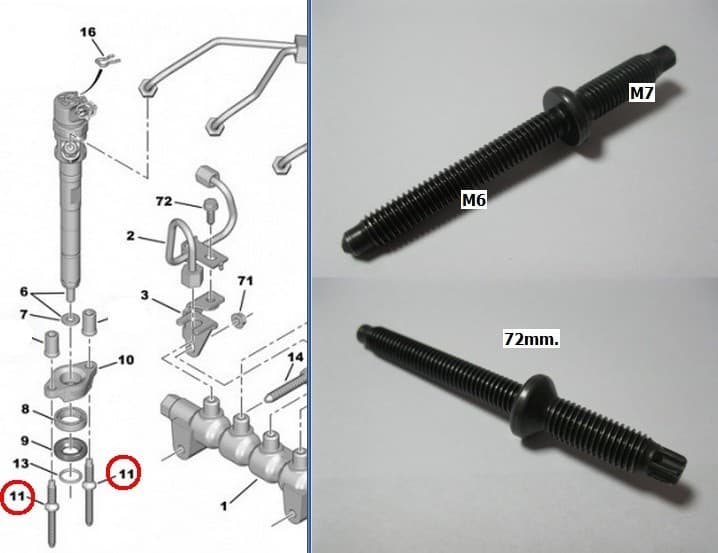 ENJEKTÖR SAPLAMASI NS40/V50/C30/S80/V70 D4164T