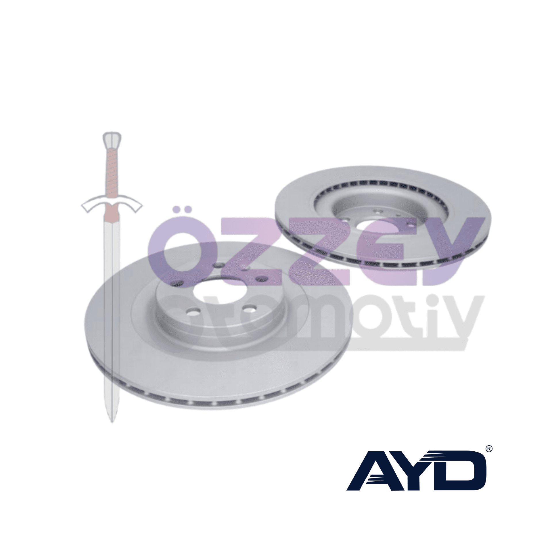 S90 V90 XC90 2016- DİSK ARKA 17 İNÇ