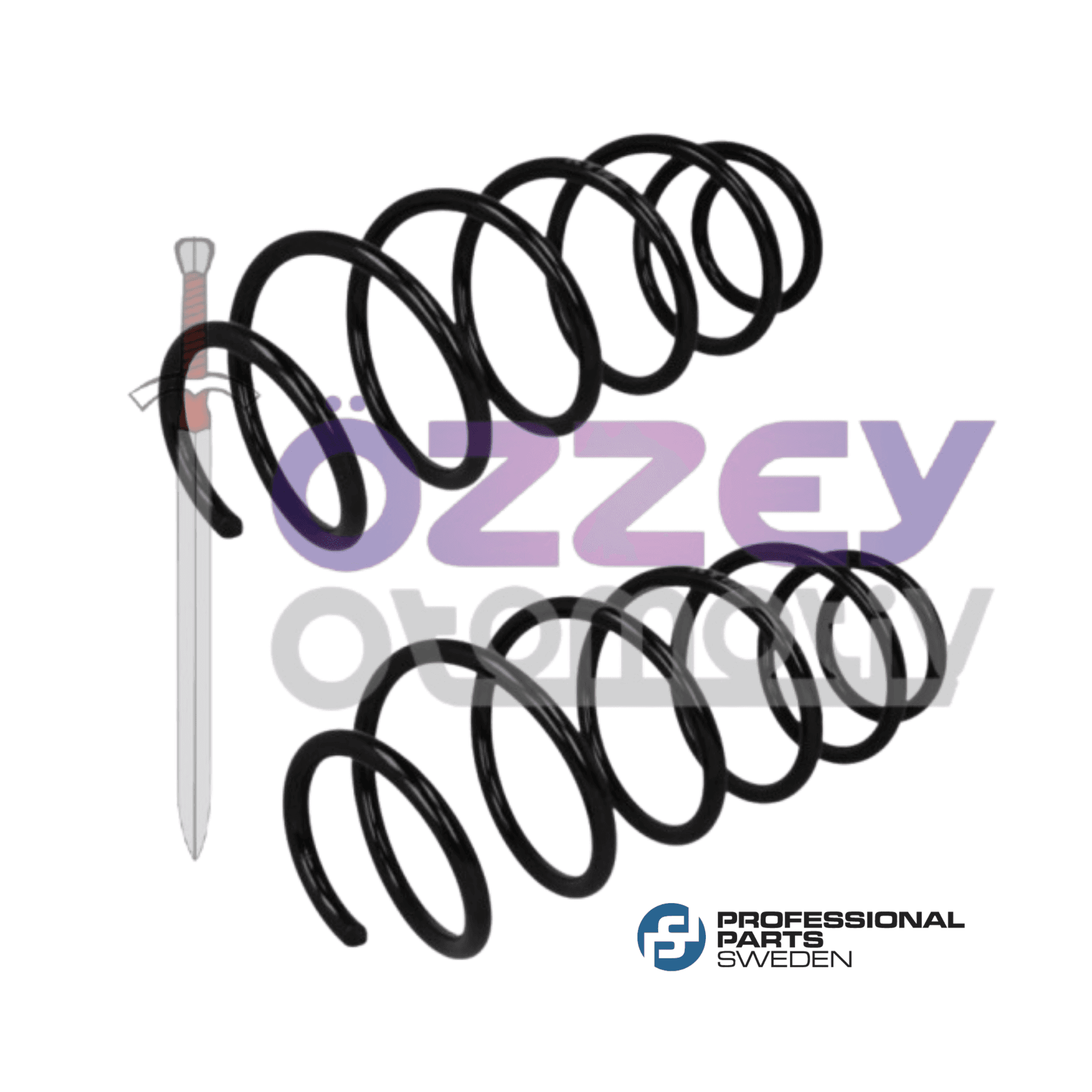 S80 V70 Helezon Yayı Ön Sağ/Sol - Adet Fiyatıdır