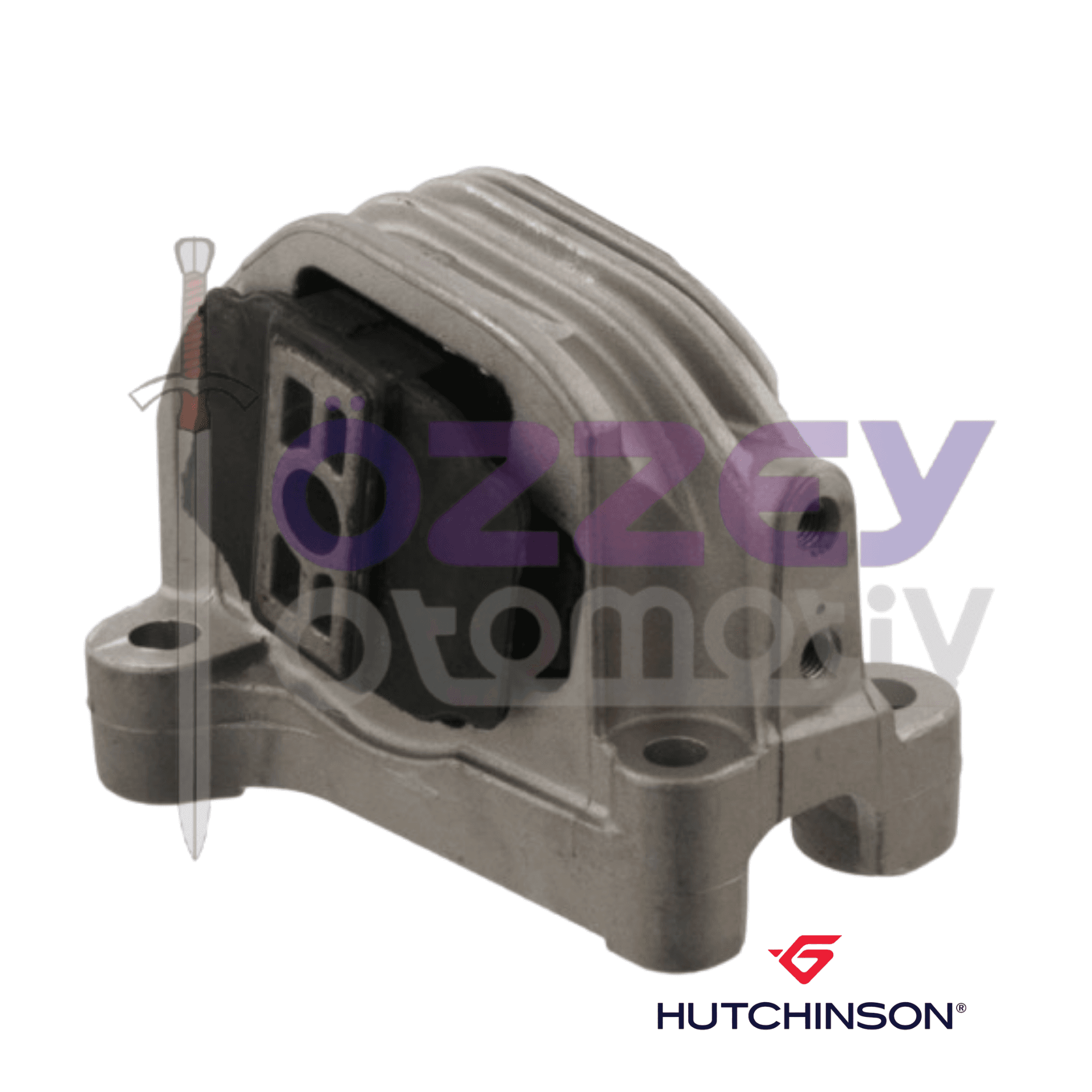 S60 S80 V70 XC70 XC90 D5 Motor Üst Takozu