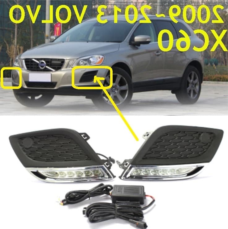 XC60 Sol Sis Far Kapağı LED'li 2009-2013