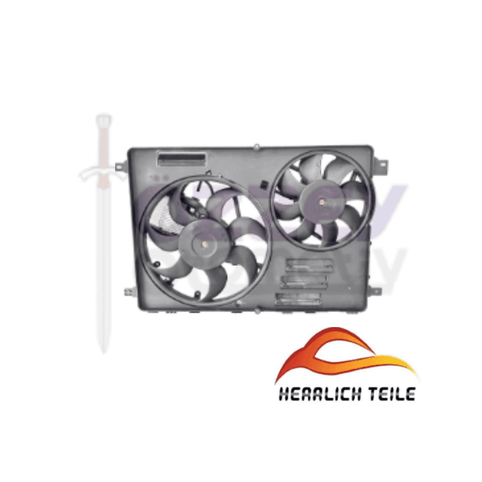 S60 S80 V70 XC60 Fan Komple Çiftli Modül Üzerinde