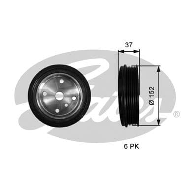 Krank Kasnagi S60 I 0511 Xc90 2.4 D 11 Xc70 11 D5-30637335, 30731865, 8642368,