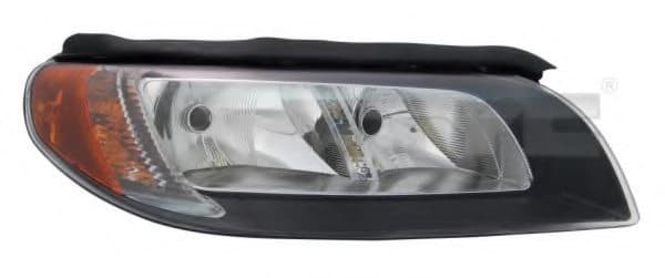 S80 2007 Model için Far Halojen Zenonsuz Sağ