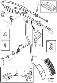 S40 V40 Pedal Üstü Lastiği