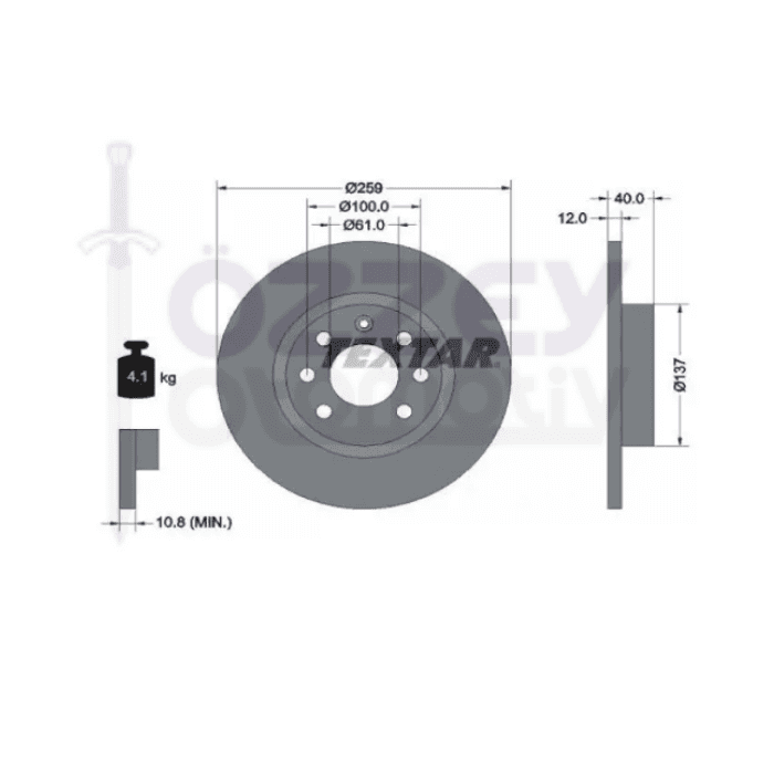 440 460 480 Ön Disk Havasız