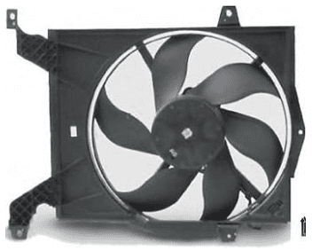 S40 V40 00- Fan Davlumbazı