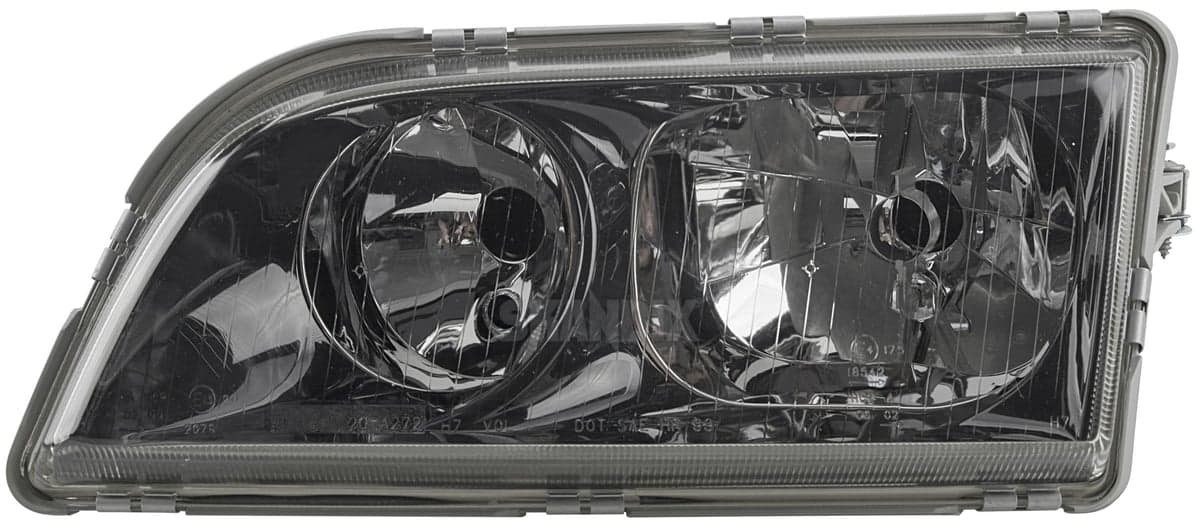 S40 V40 Siyah Krom Çerçevesiz Sol Far 2003-2004