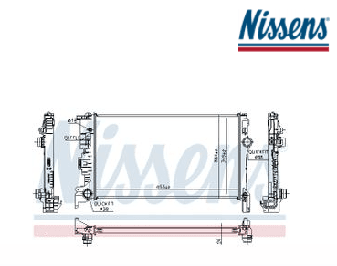 XC90 2016- D420 B420 Su Radyatörü