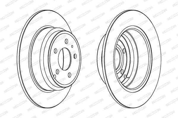 S70 V70 C70 850 Disk Arka 295mm