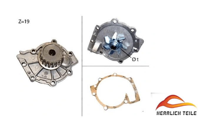 S60 V70 XC70 S80 XC90 S40 V50 C30 C70 XC60 Su Pompası (Devirdaim) D5 ve 6-CYL Turbo