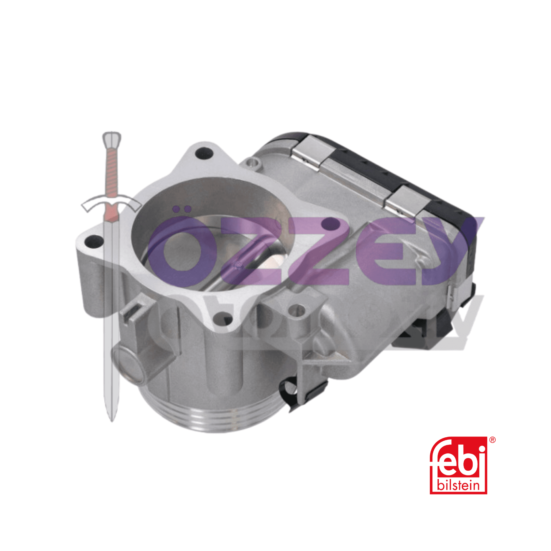 S60 S80 V70 XC70 XC90 2002- Gaz Kelebeği Gövdesi