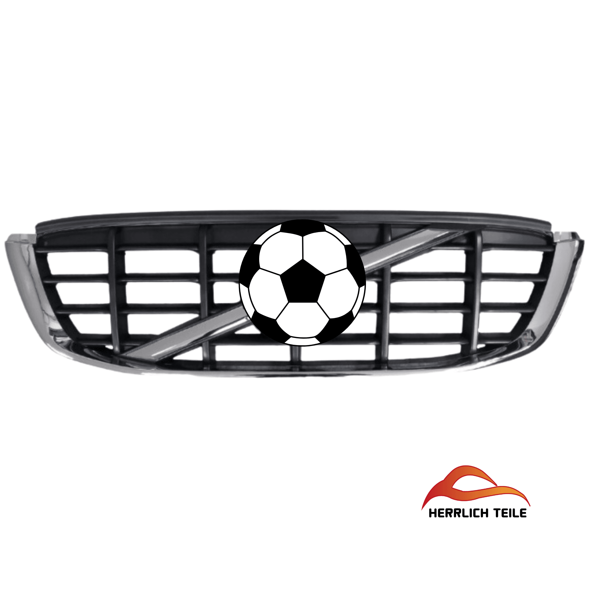 XC60 Izgara Ön Panjur Çarpışma Uyarısız (Logosuz) 2009-2013