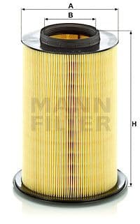 V50 V40 S40 C70 C30 Hava Filtresi (Yuvarlak Tip)