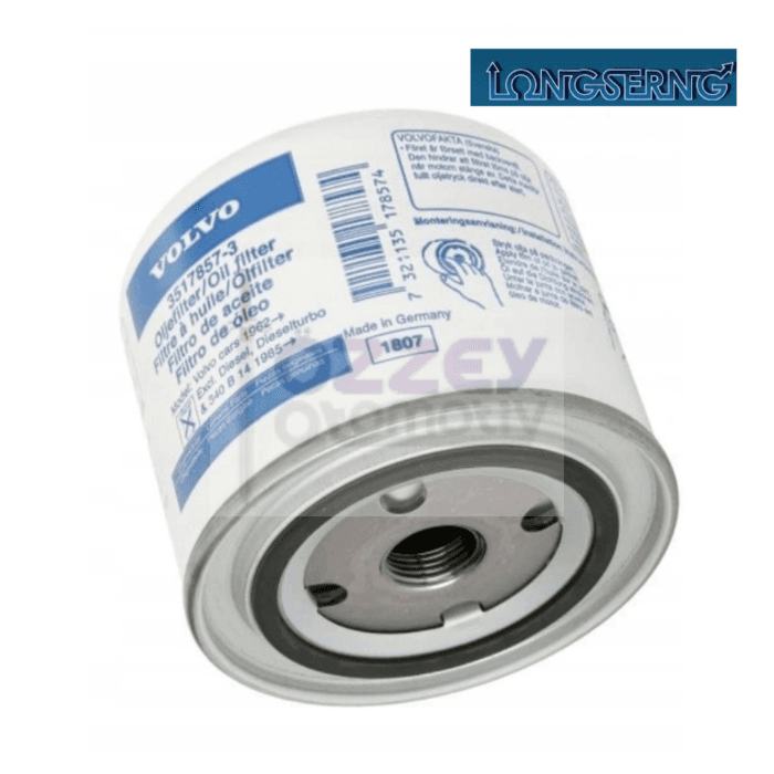 Yağ Filtresi Benzinli Motor İçin 240 260 340 360 740 760 780 850 940 960 V90 S90 V70 S70 XC70 C70 S40 V40