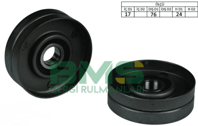 S80 S70 V70 850 Alternatör Gergi Rulmanı D5252T