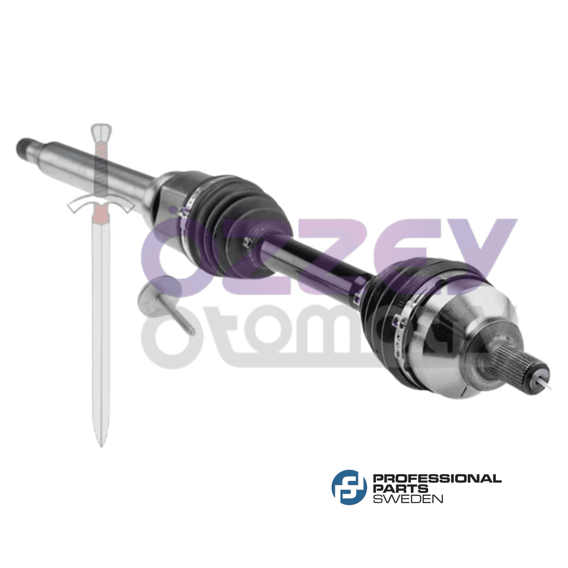 S40 V50 C30 C70 Aks Komple Sağ