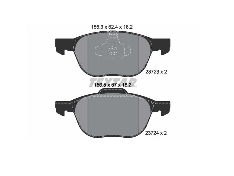 S40 C30 C70 V50 V40 2013- Ön Fren Balatası