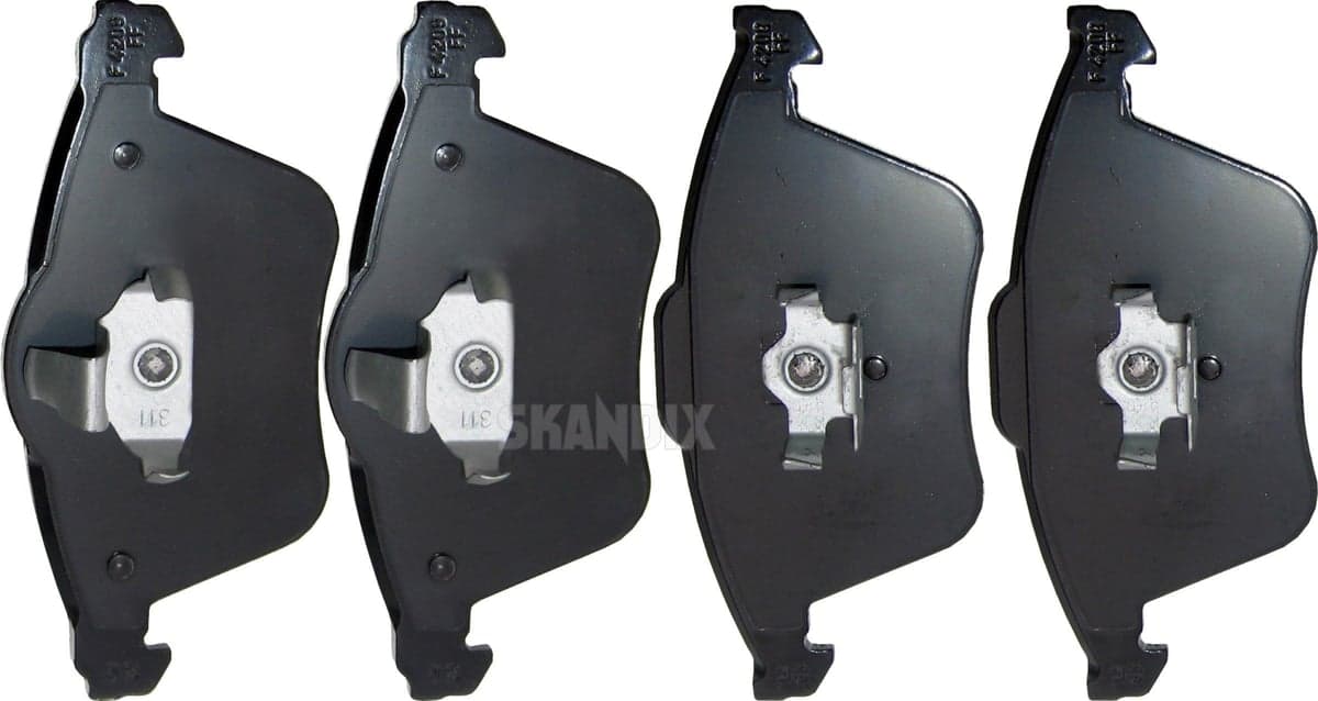 S40 C30 C70 V50 V40 2013- Ön Fren Balatası (16.5 inç)