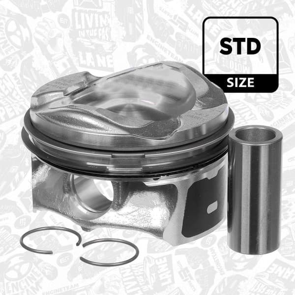 S40 V40 Piston Segman Takımı İle Beraber **83mm Standart Ölçülüdür.**